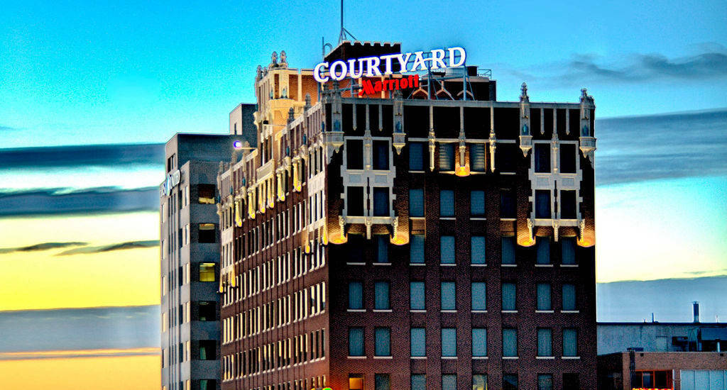 Courtyard By Marriott Amarillo Downtown Hotel Exterior photo